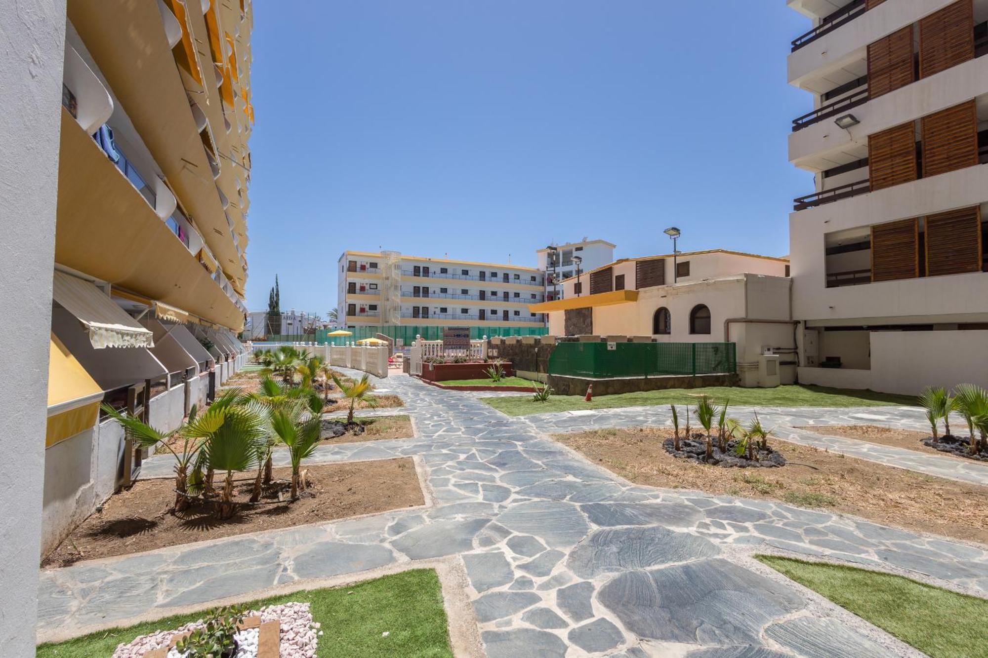 Estudio playa del ingles solarium piscina Las Palmas de Gran Canaria Exterior foto