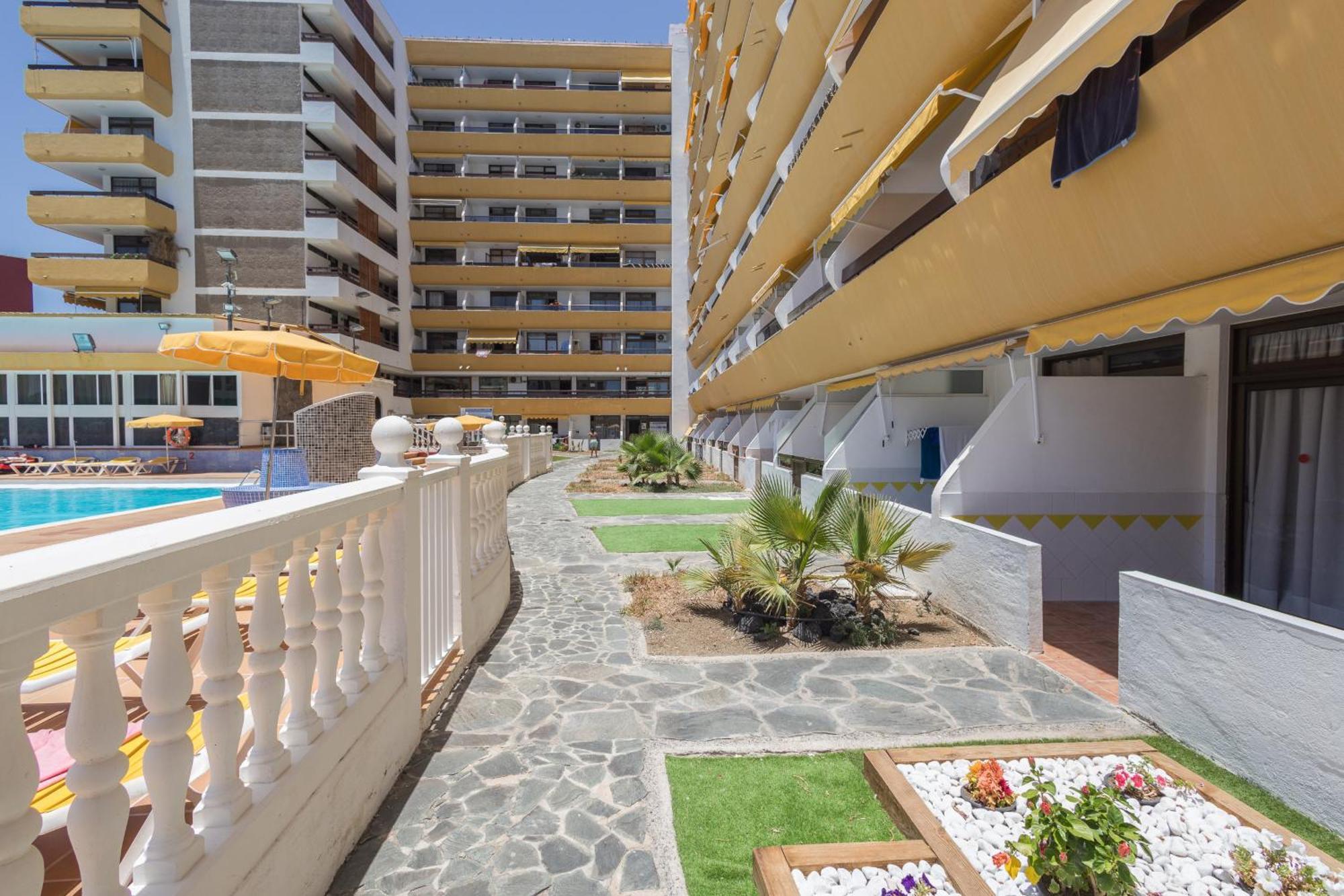 Estudio playa del ingles solarium piscina Las Palmas de Gran Canaria Exterior foto