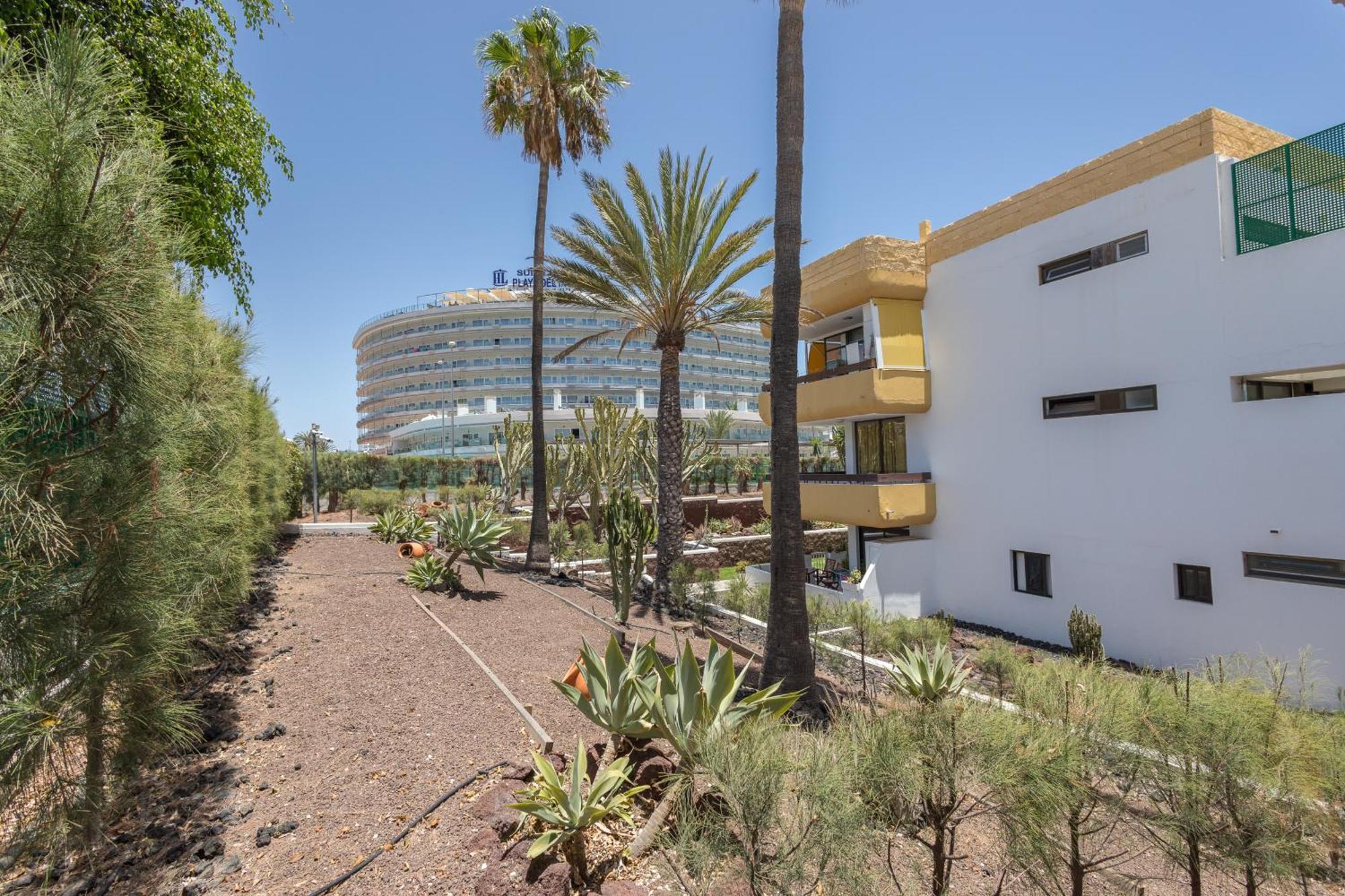 Estudio playa del ingles solarium piscina Las Palmas de Gran Canaria Exterior foto