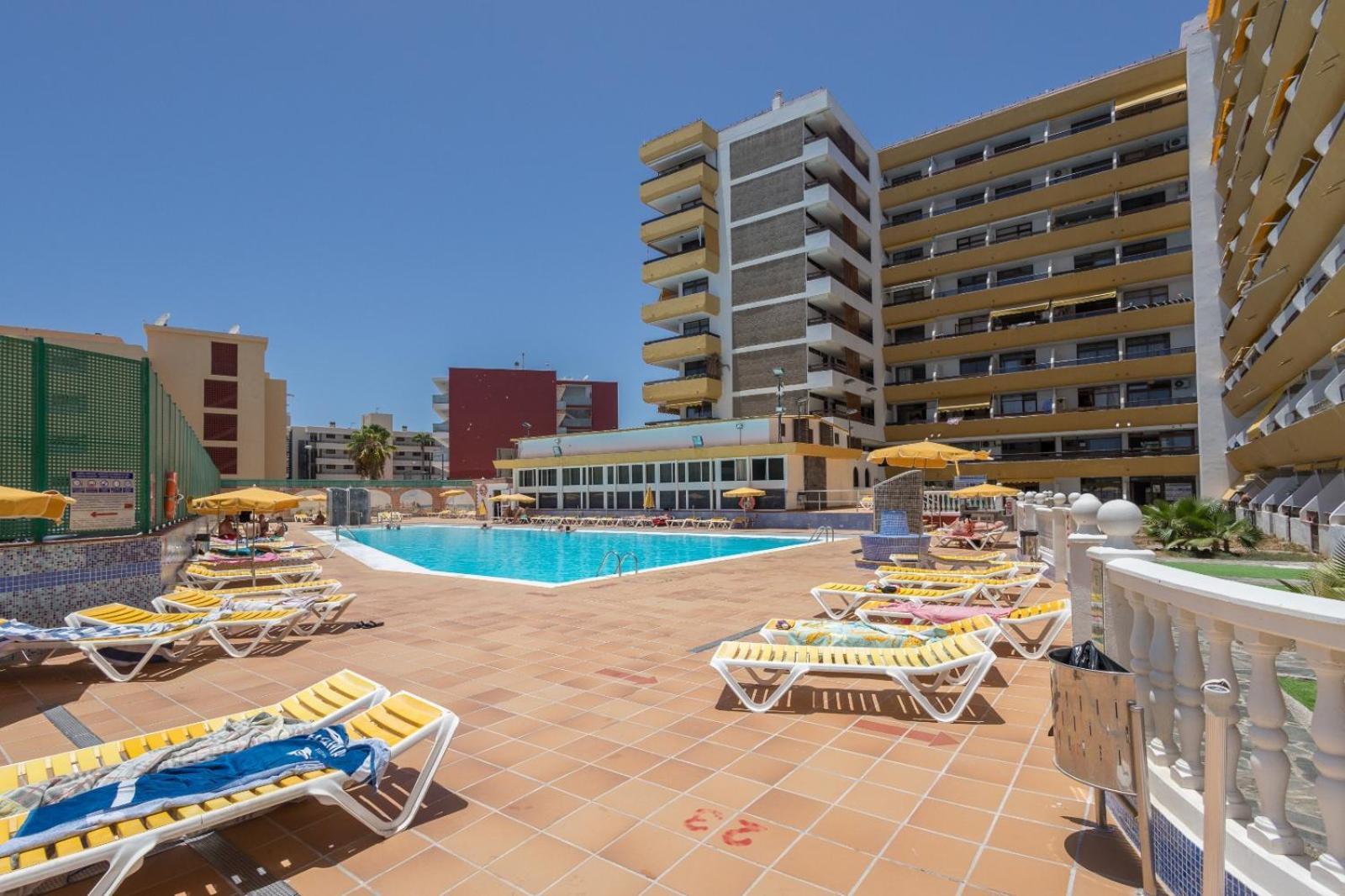 Estudio playa del ingles solarium piscina Las Palmas de Gran Canaria Exterior foto